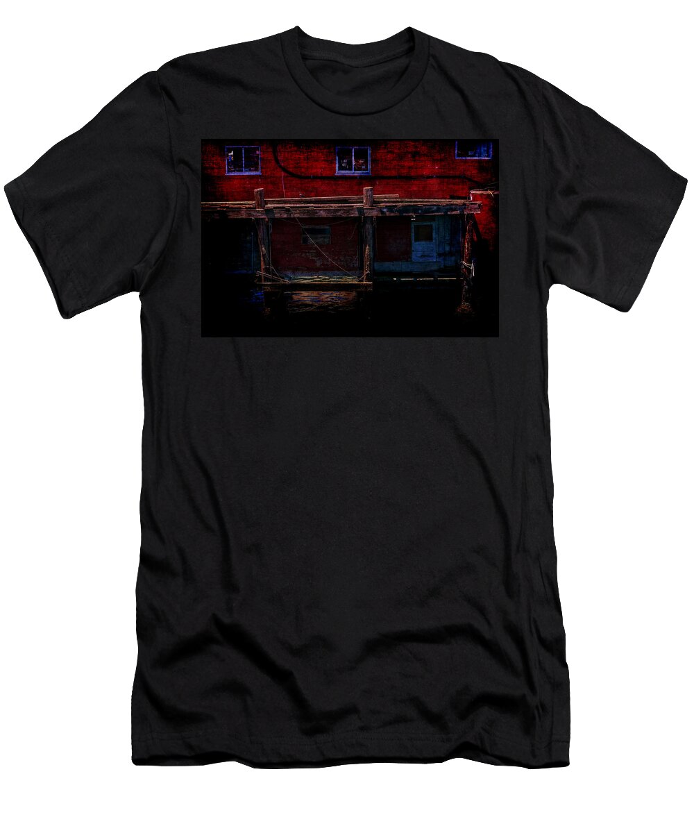 Boathouse T-Shirt featuring the photograph Boathouse by Derek Dean
