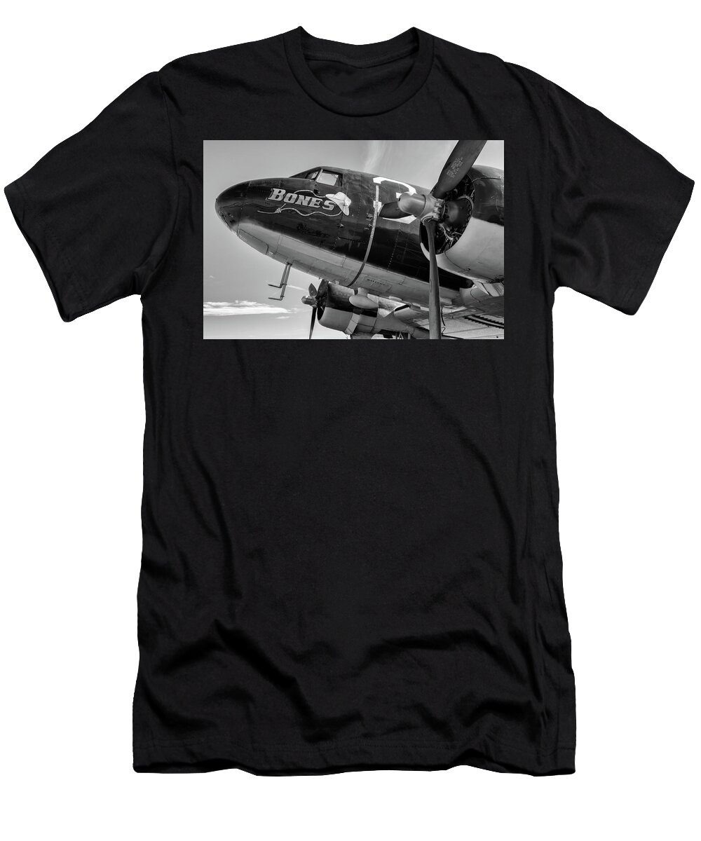 Douglas T-Shirt featuring the photograph Bones by Chris Buff