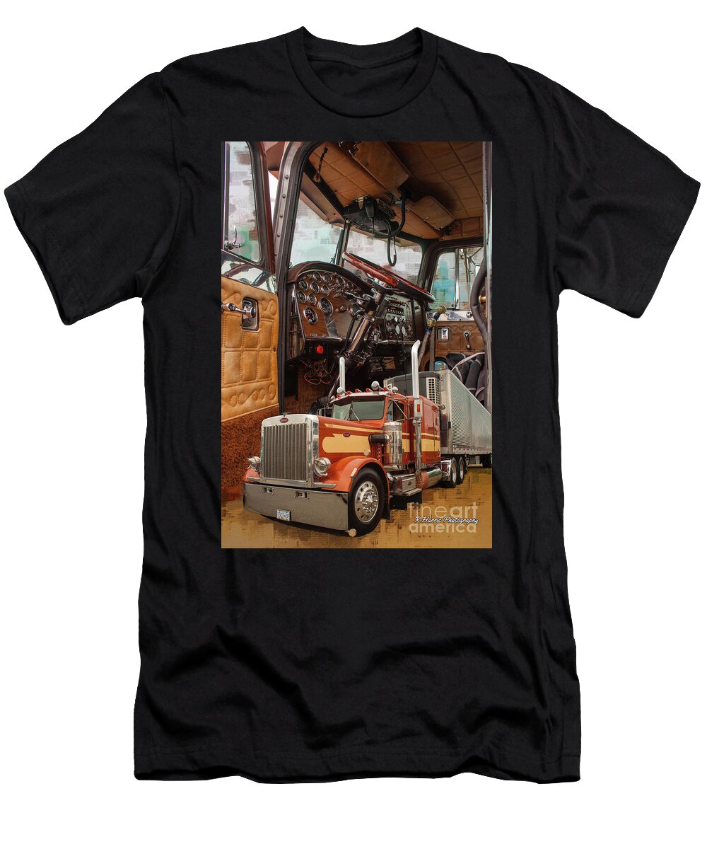 Big Rigs T-Shirt featuring the photograph Catr9363c-19 by Randy Harris