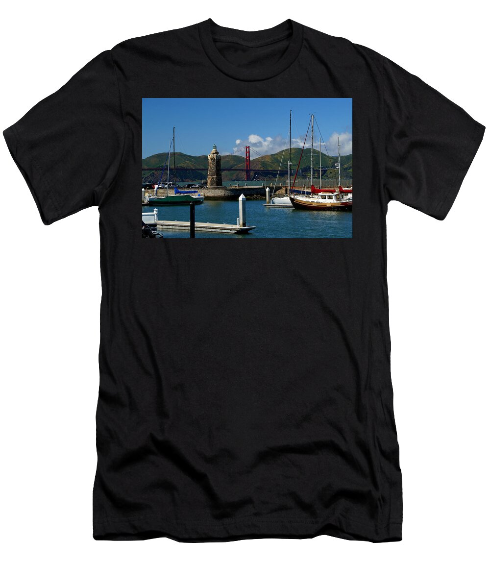 San Francisco T-Shirt featuring the photograph Center Piece by David Armentrout