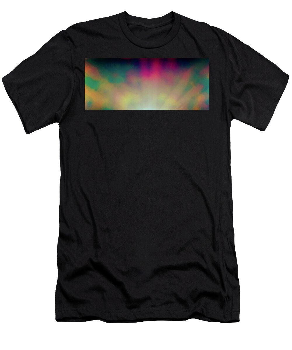 Colorburst T-Shirt featuring the photograph Psychedelic by Debra Grace Addison