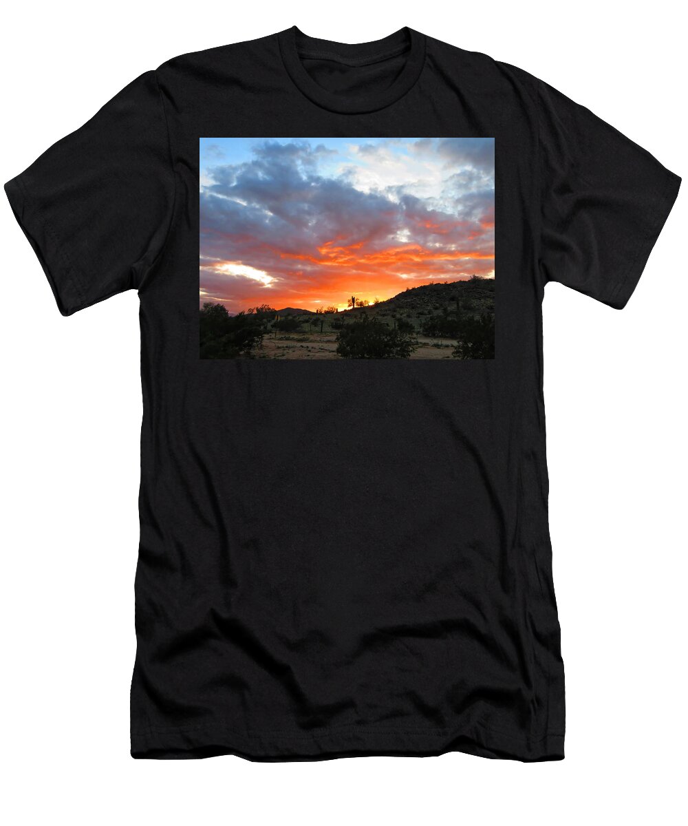 Arizona T-Shirt featuring the photograph Cradle of Light by Judy Kennedy