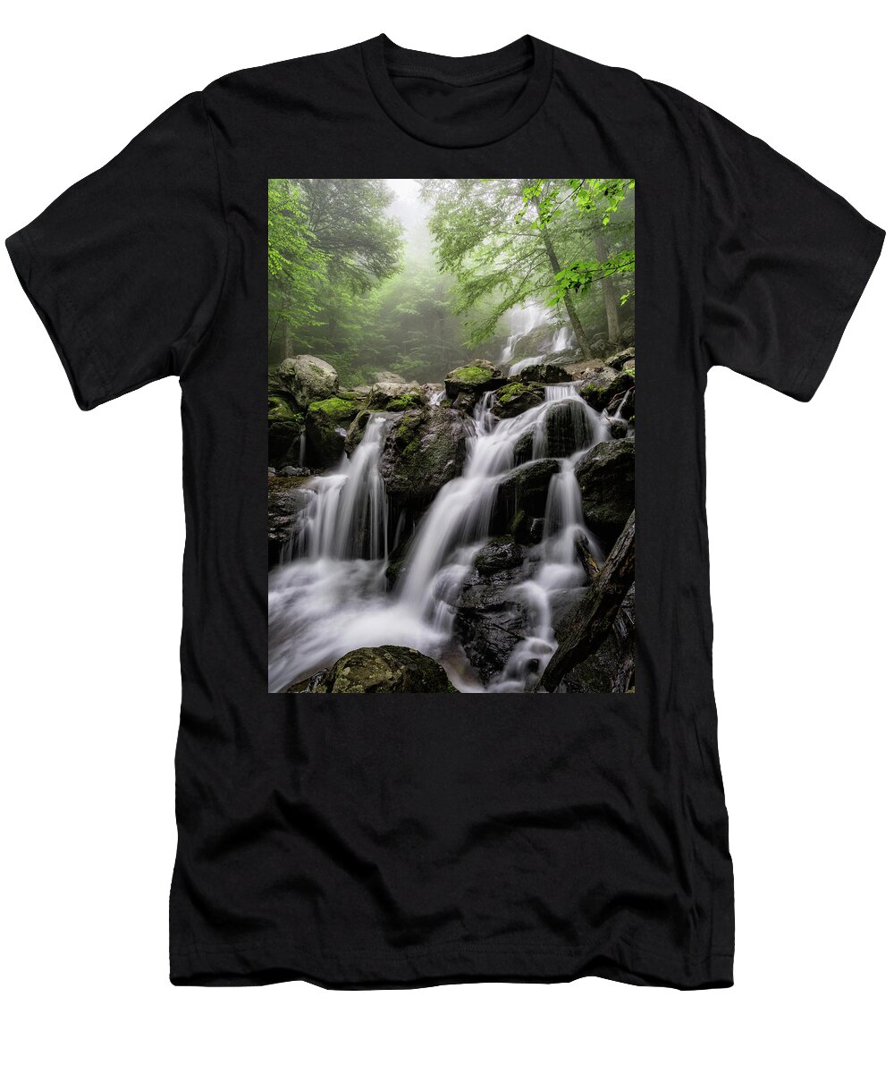 Shenandoah National Park T-Shirt featuring the photograph Dark Hollow Falls by C Renee Martin