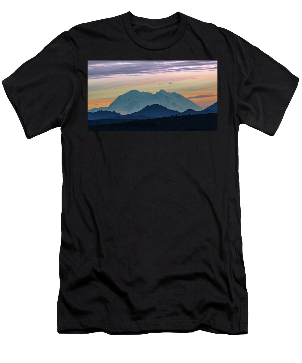 Sam Amato Photography T-Shirt featuring the photograph Denali The Great One by Sam Amato