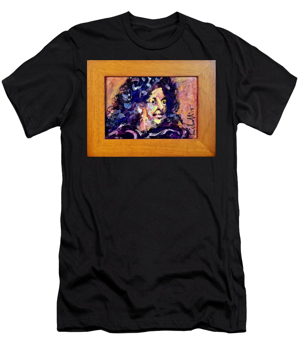 Portrait T-Shirt featuring the photograph George Sand by Les Leffingwell