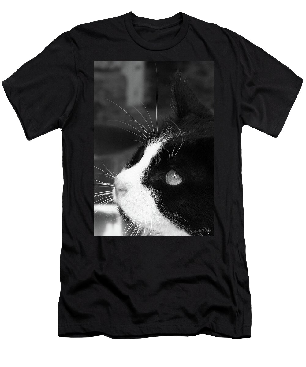 Gorgeous T-Shirt featuring the photograph Gorgeous in Profile by Sandra Dalton