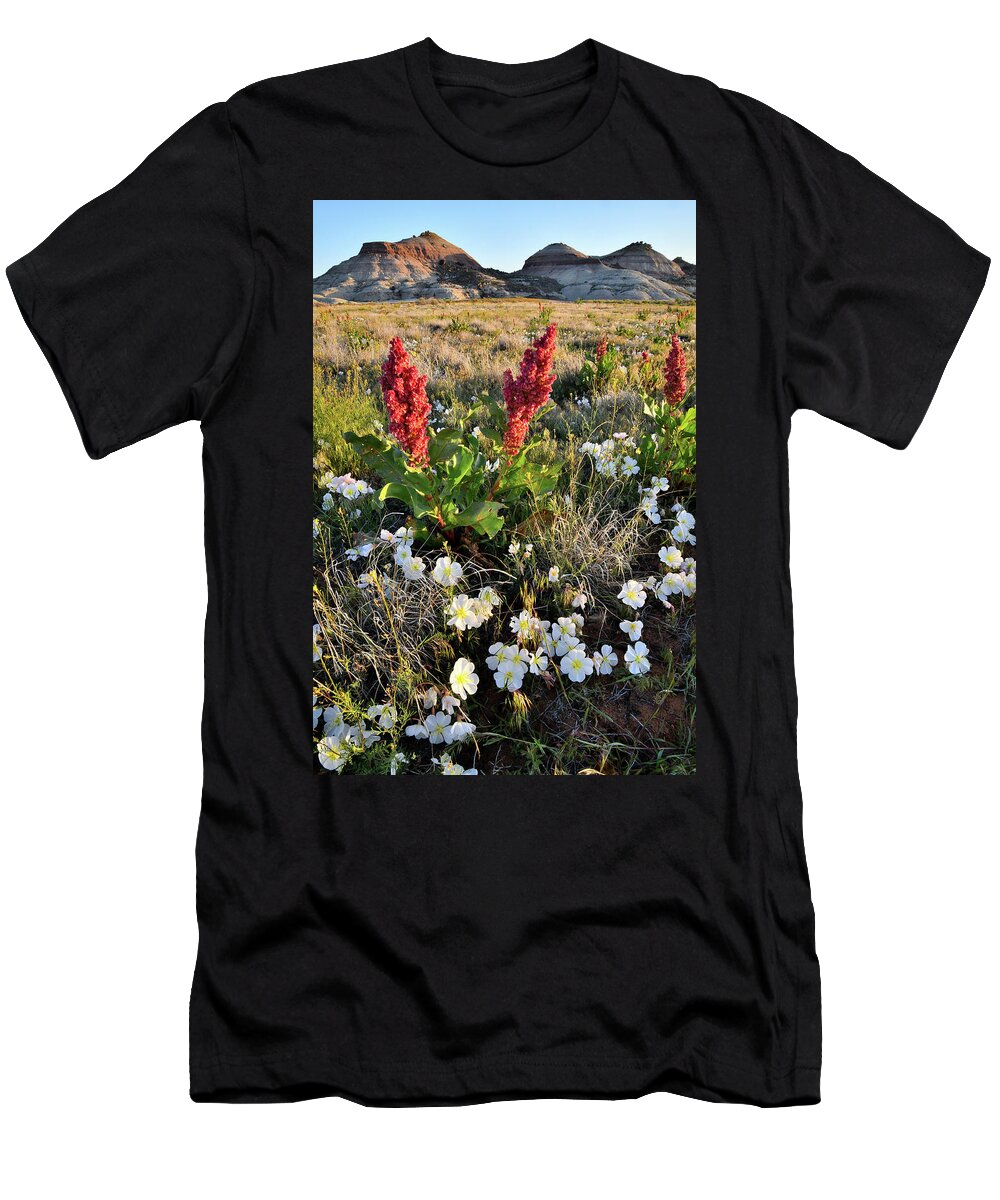 Ruby Mountain T-Shirt featuring the photograph Grand Junction Wildflowers by Ray Mathis