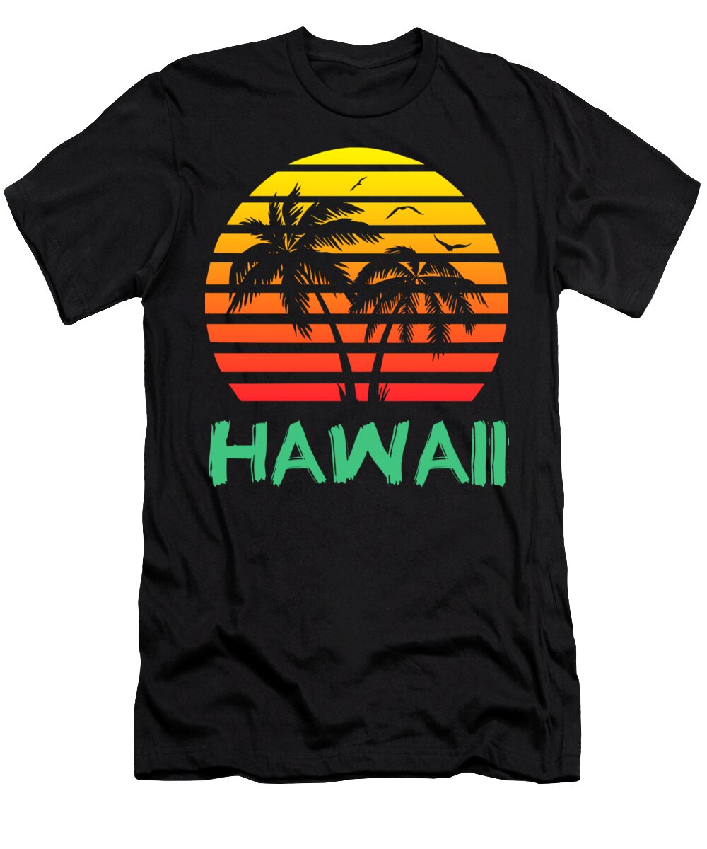 jazz jug Behov for Hawaii Sunset T-Shirt by Megan Miller - Pixels