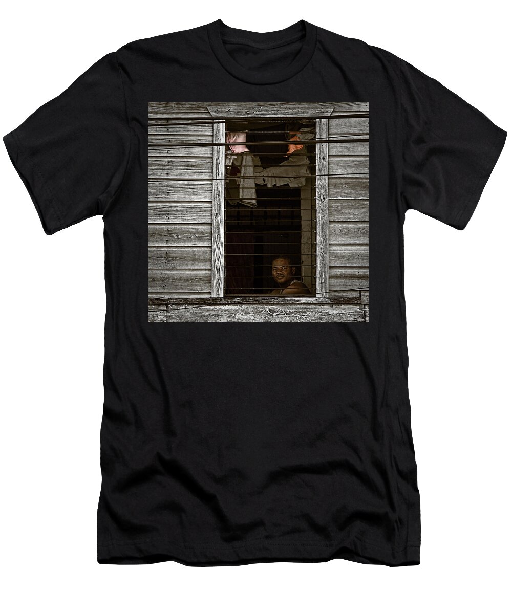 Solitude T-Shirt featuring the photograph Hopes and dreams in Belize City by Tatiana Travelways