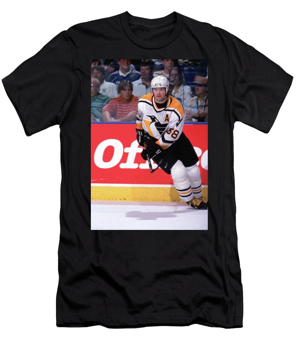 Jaromir Jagr Pittsburgh Penguins Men's Black Backer T-Shirt 