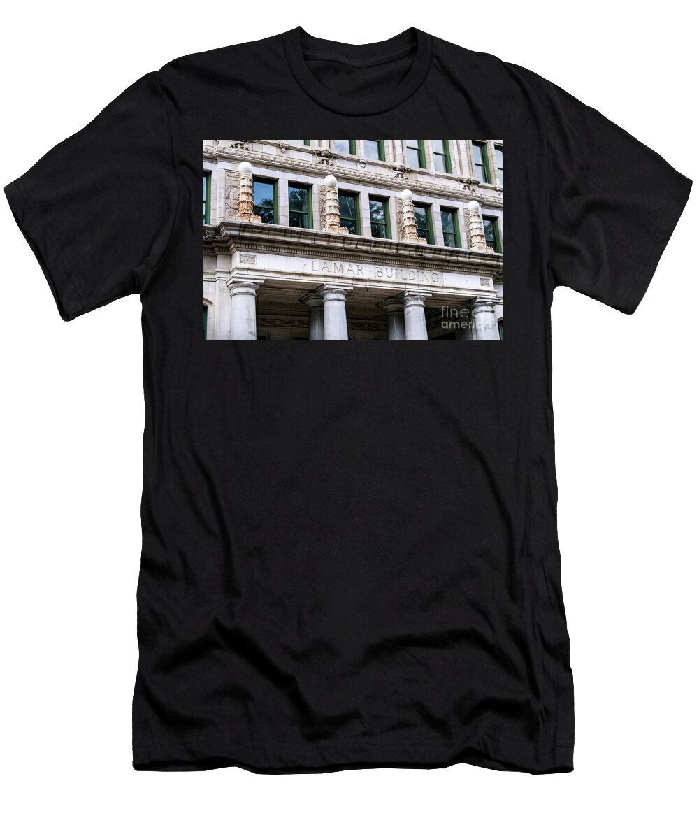 Lamar Building - Augusta Ga T-Shirt featuring the photograph Lamar Building - Augusta GA by Sanjeev Singhal