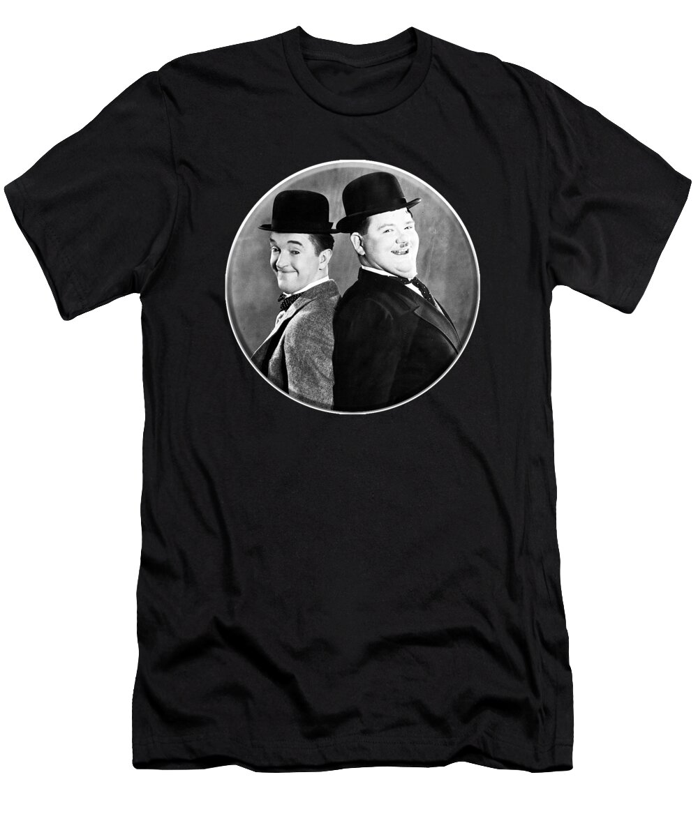 Laurel And Hardy. T-Shirt