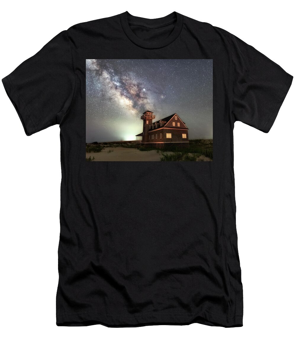 Life Under The Stars T-Shirt featuring the photograph Life Under the Stars by Russell Pugh