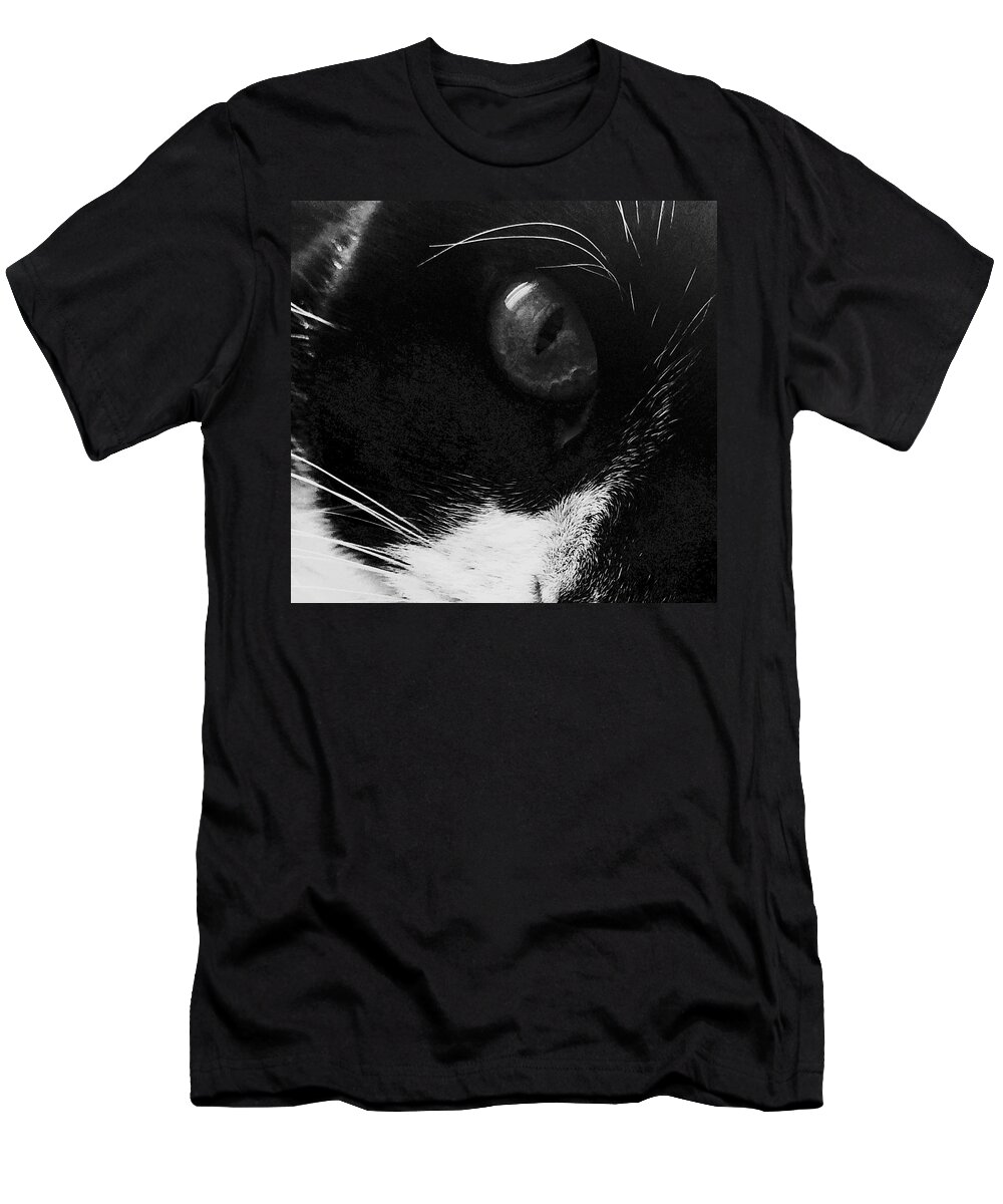 Elvis T-Shirt featuring the photograph Marble Eye by Debra Grace Addison