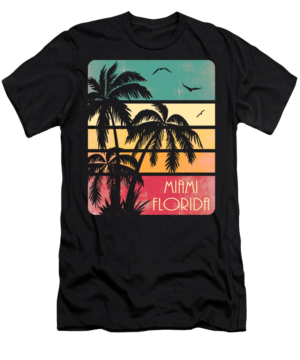 Premium Vector  Florida summer time retro vintage t-shirt design