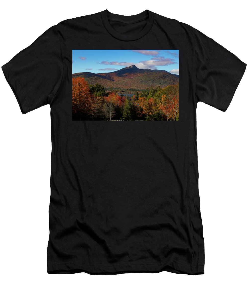 Chocorua Fall Colors T-Shirt featuring the photograph Mount Chocorua New Hampshire by Jeff Folger