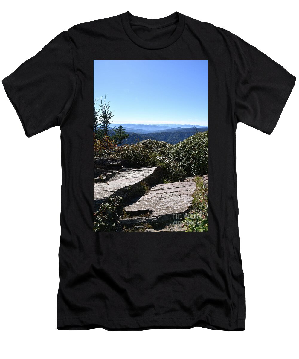 Mount Leconte T-Shirt featuring the photograph Mount LeConte 10 by Phil Perkins
