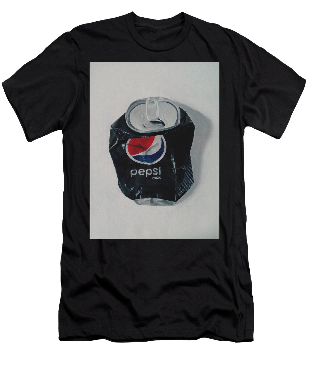 Pepsi Max T-Shirt by Oleh Shevchenko- Ukrainian Photorealism - Fine Art  America