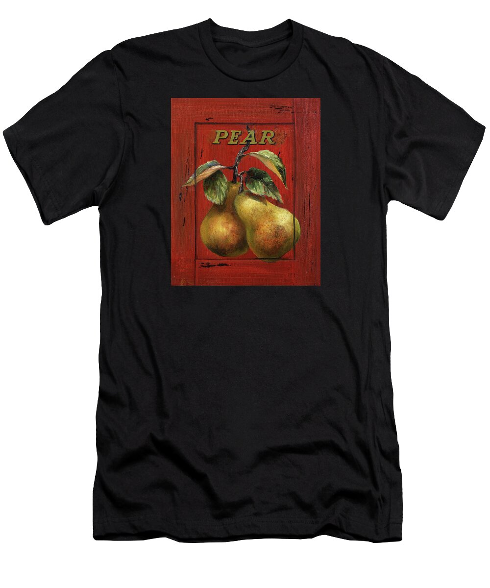 Pear T-Shirt featuring the painting Perfect Pears by Lynne Pittard