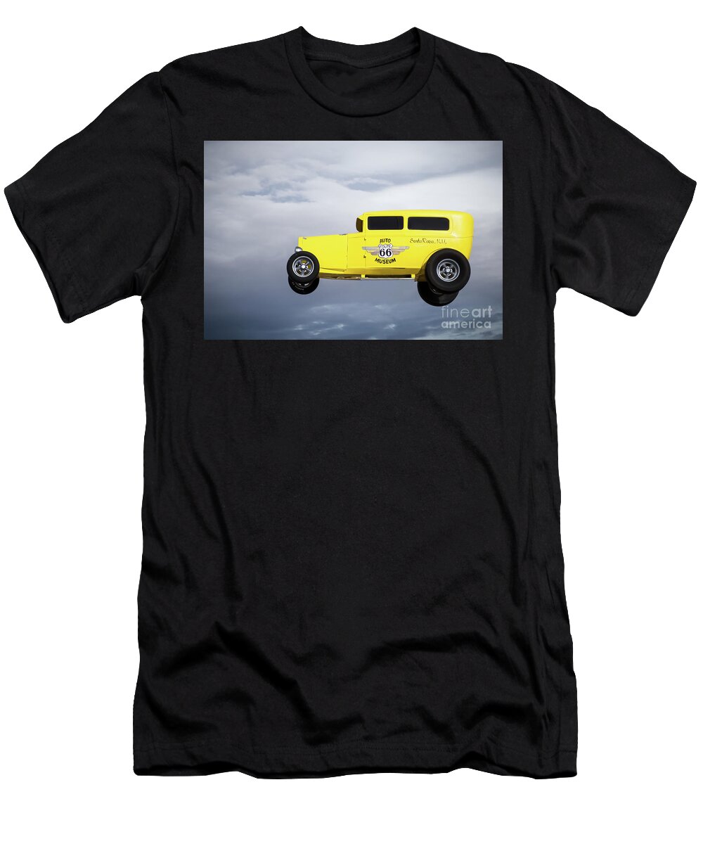 Route 66 Auto Museum T-Shirt featuring the photograph Route 66 Auto Museum by Imagery by Charly