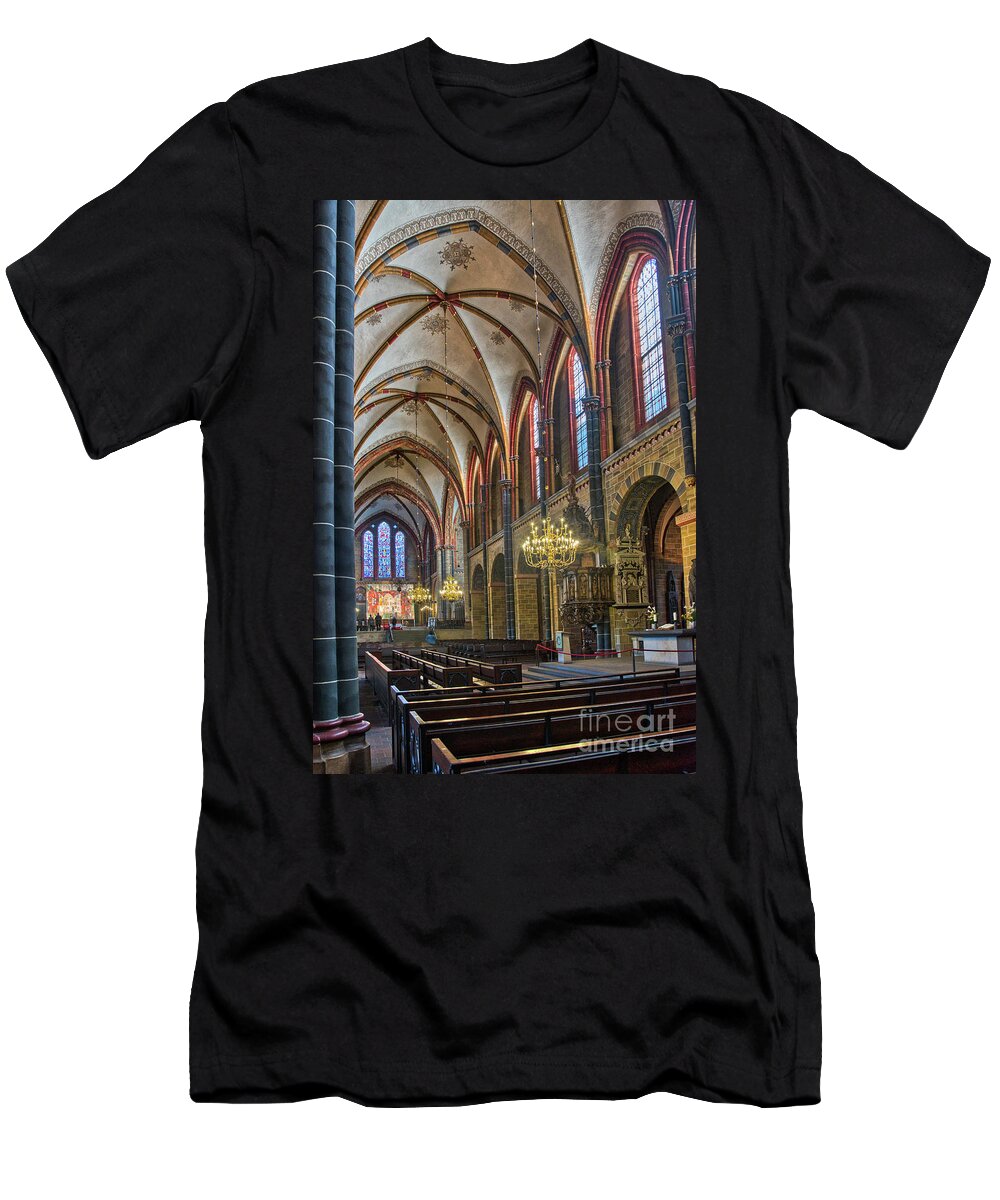 St. Peters T-Shirt featuring the photograph St Peter's Cathedral by Paul Quinn