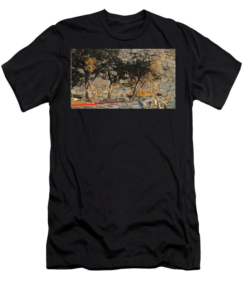 Cobble T-Shirt featuring the digital art sTREET cACTUS by Scott S Baker