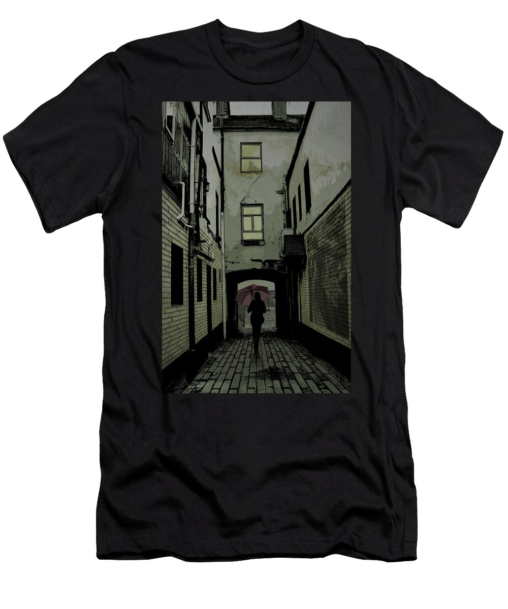 Jason Casteel T-Shirt featuring the digital art The Back Way by Jason Casteel