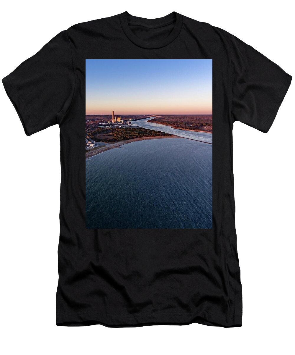 Water T-Shirt featuring the photograph The Canal by William Bretton