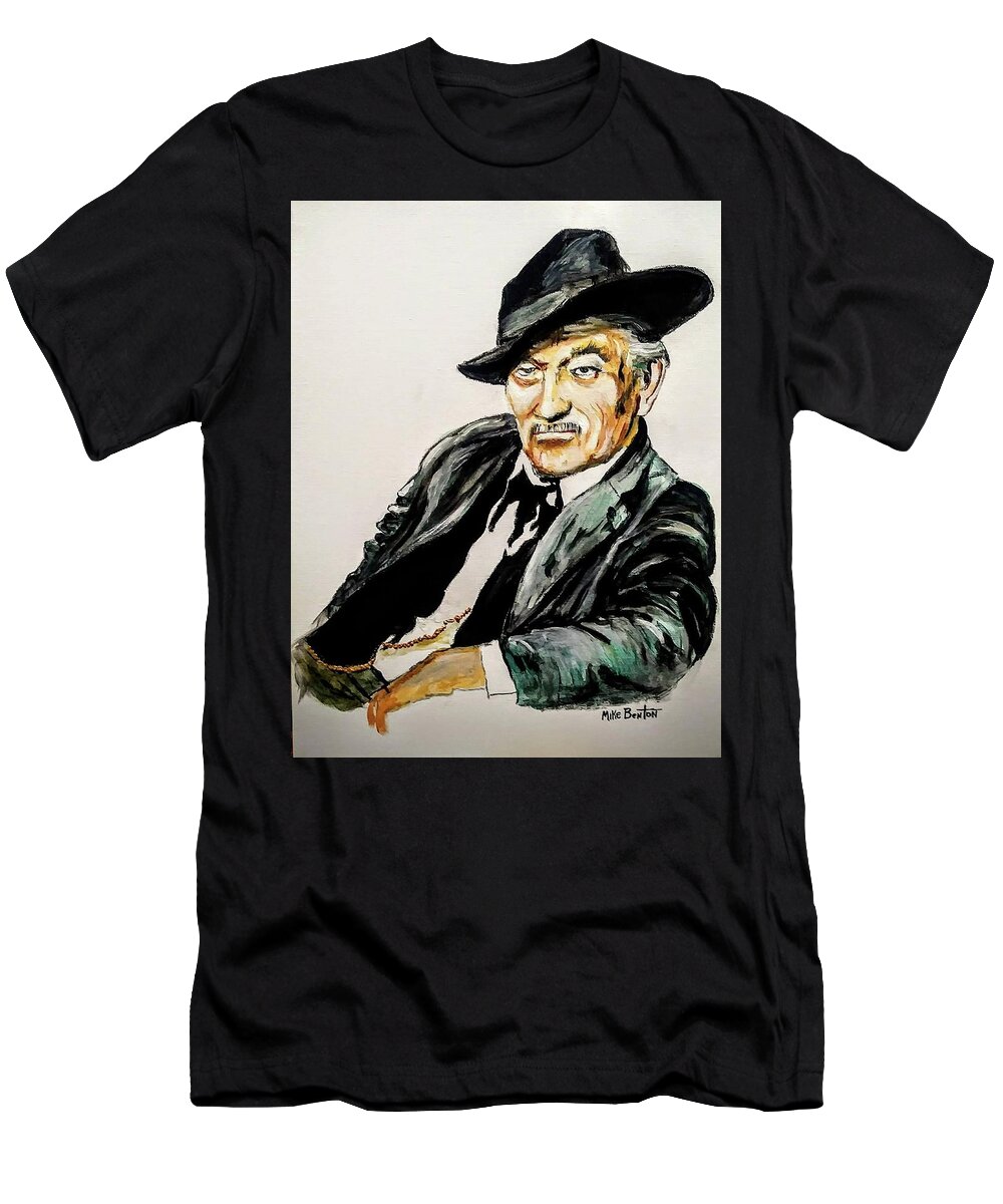 Gunsmoke T-Shirt featuring the painting The Doctor by Mike Benton