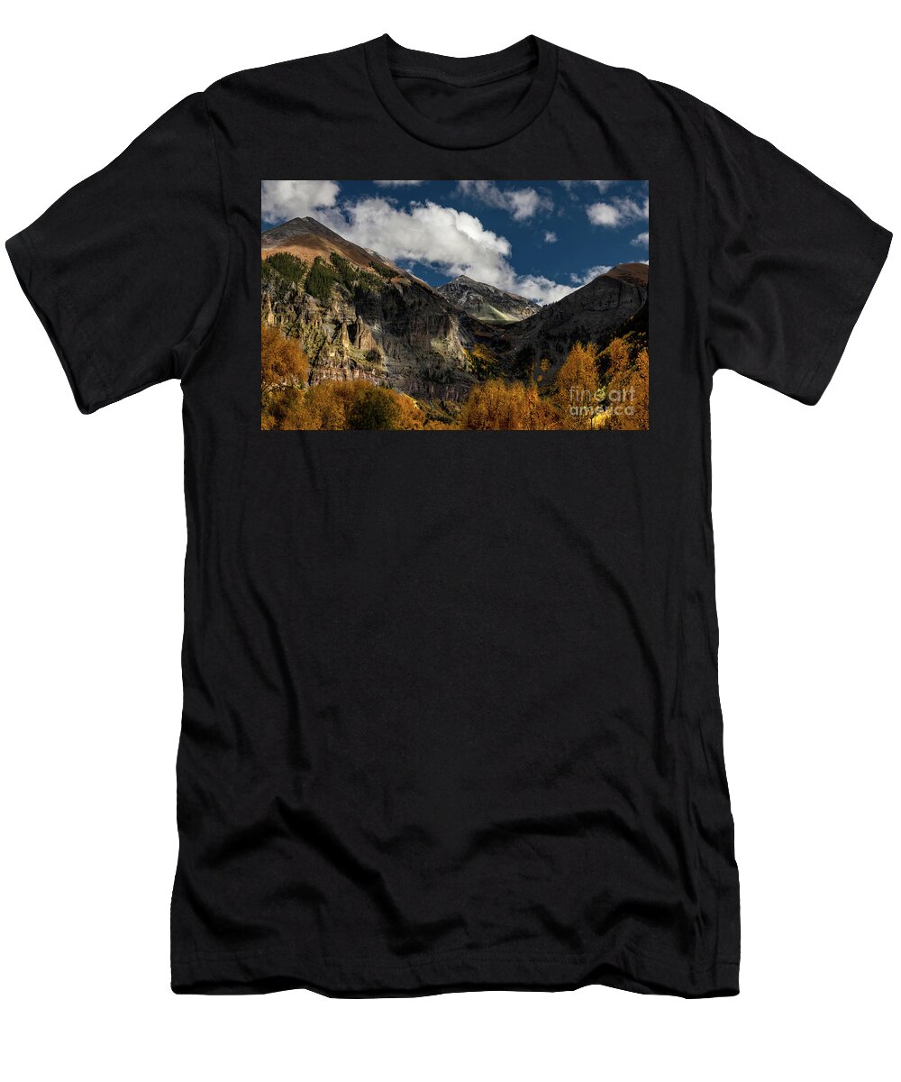 Telluride T-Shirt featuring the photograph The View by Norma Brandsberg