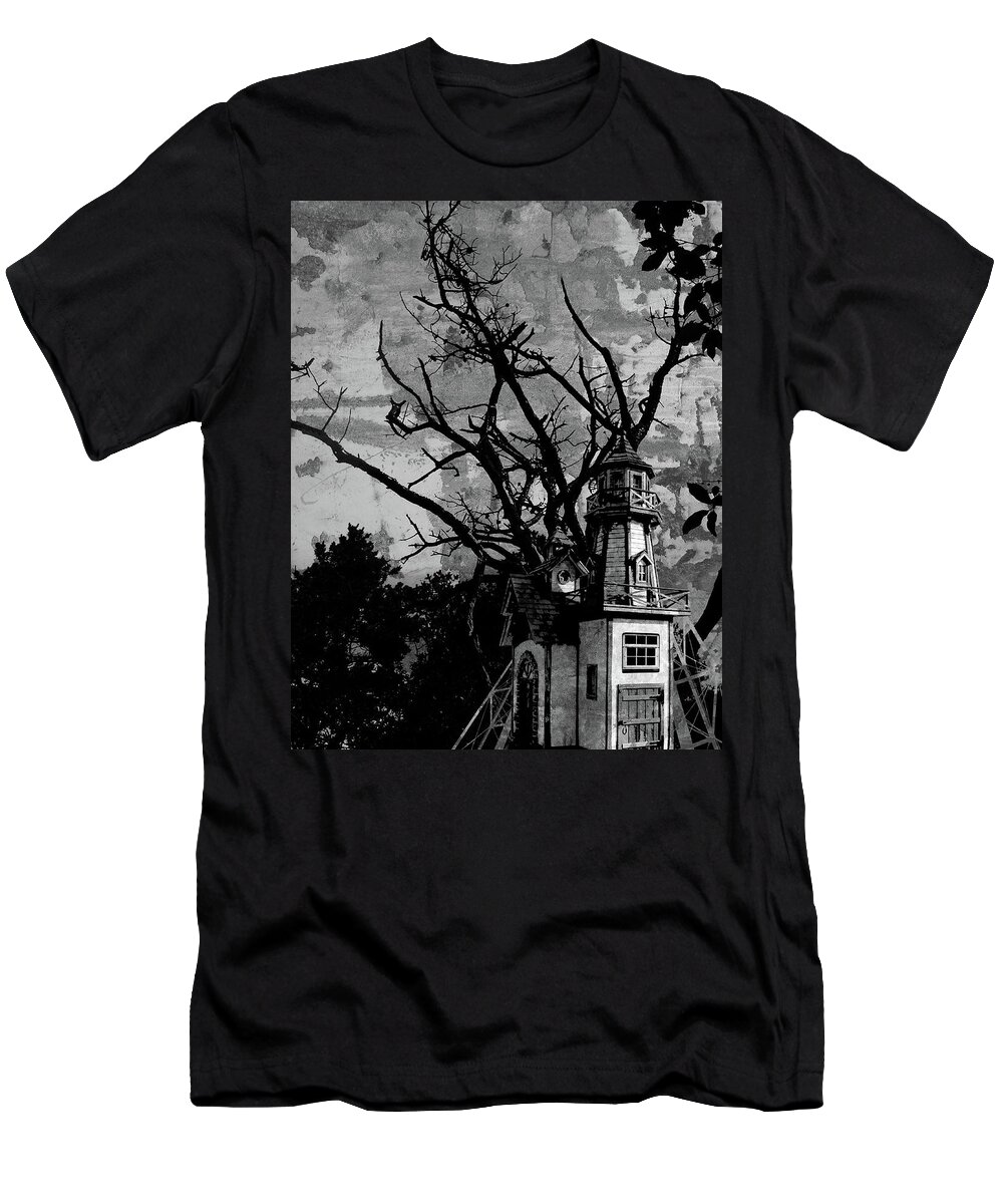 Jason Casteel T-Shirt featuring the digital art Treehouse I by Jason Casteel