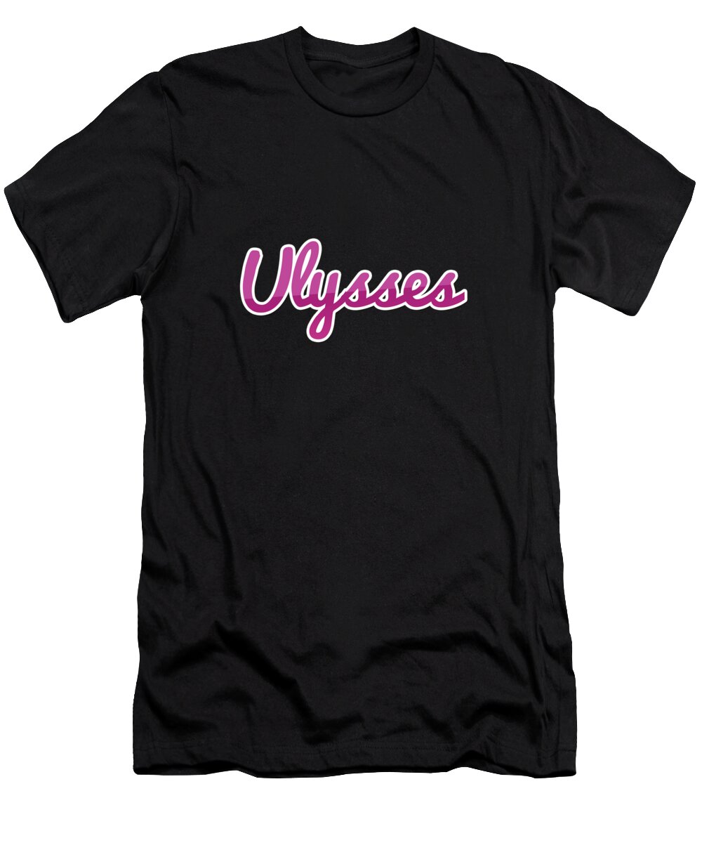 Ulysses T-Shirt featuring the digital art Ulysses #Ulysses by TintoDesigns
