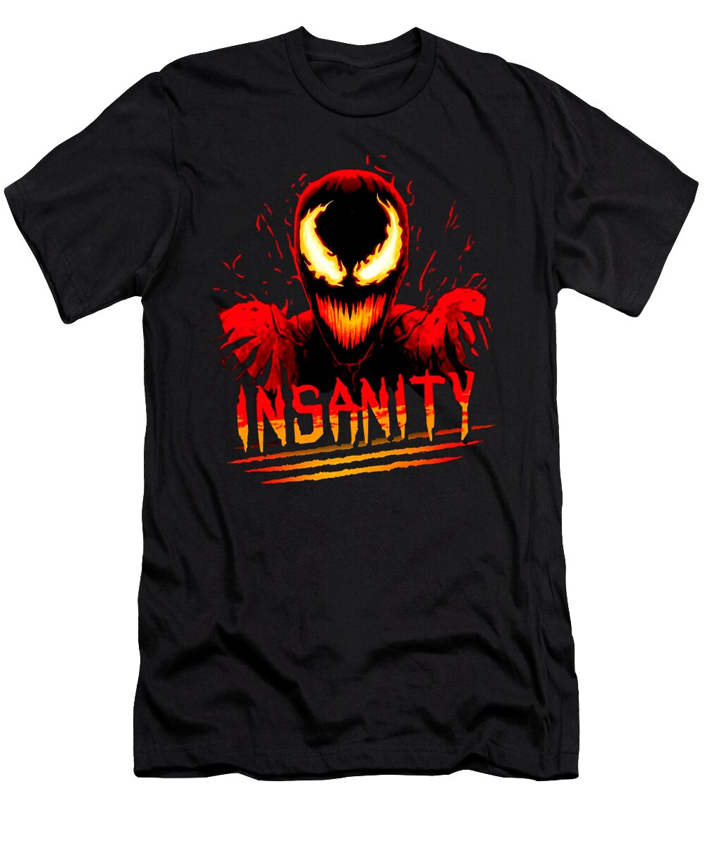 Venom Red Insanity T-Shirt by Hamo Sakae - Fine Art America