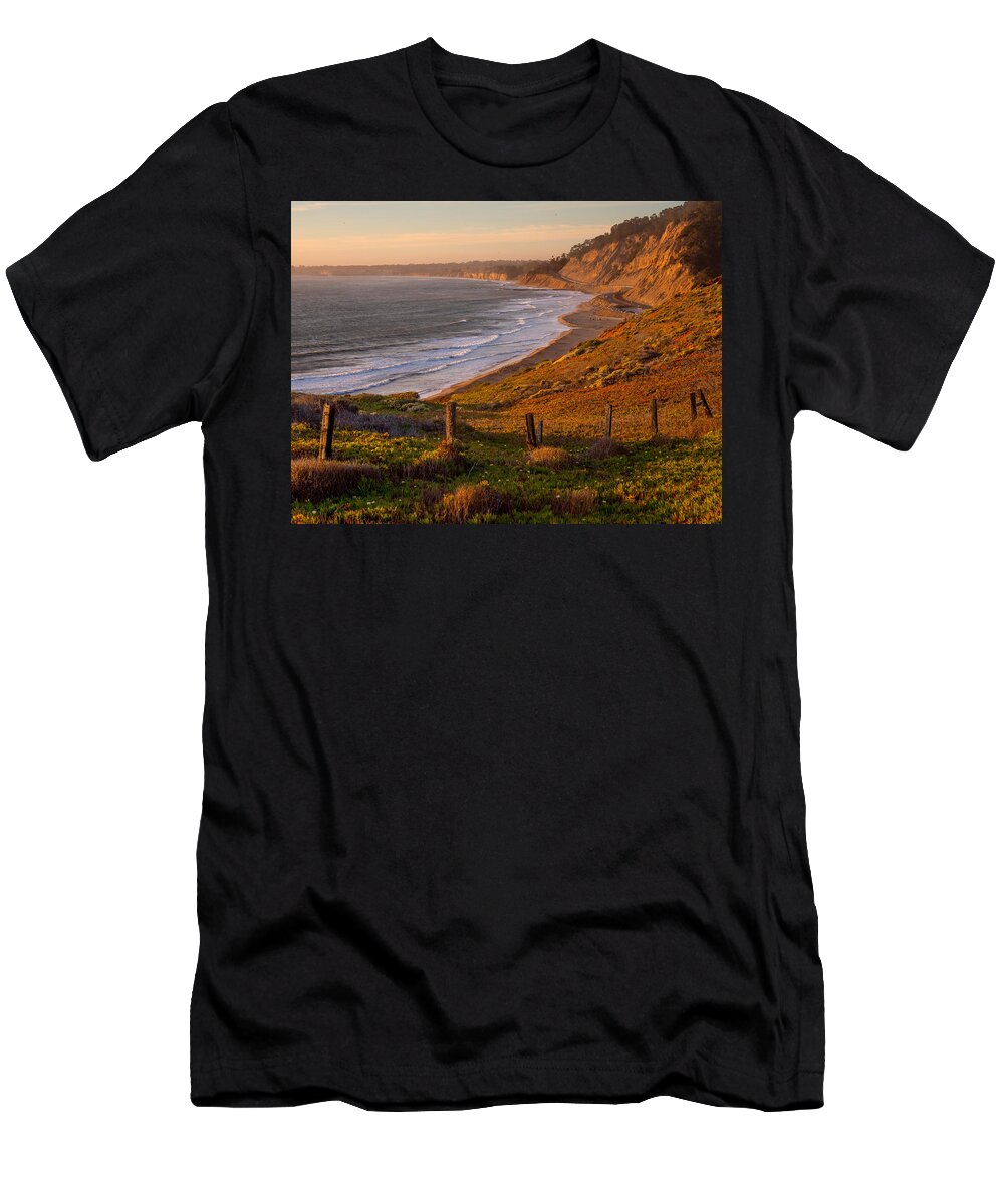 Waddell Beach T-Shirt featuring the photograph Waddell Beach by Derek Dean