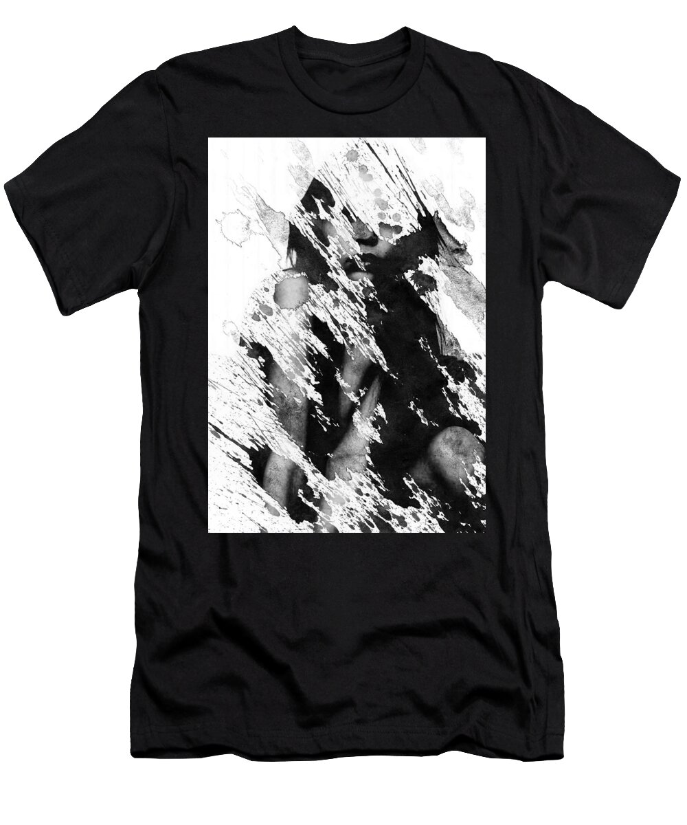 Jason Casteel T-Shirt featuring the digital art Wash by Jason Casteel