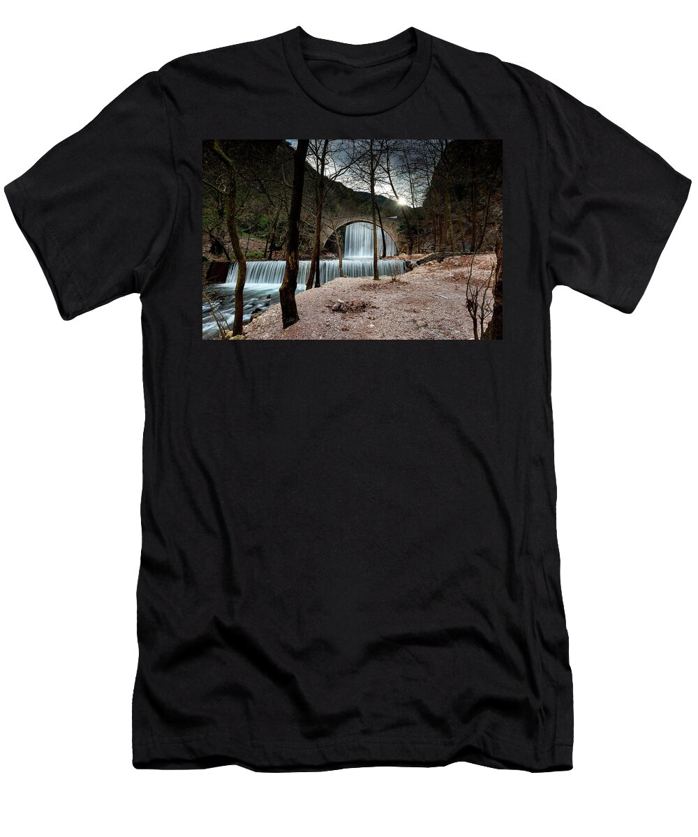 Greece T-Shirt featuring the photograph Woody by Elias Pentikis