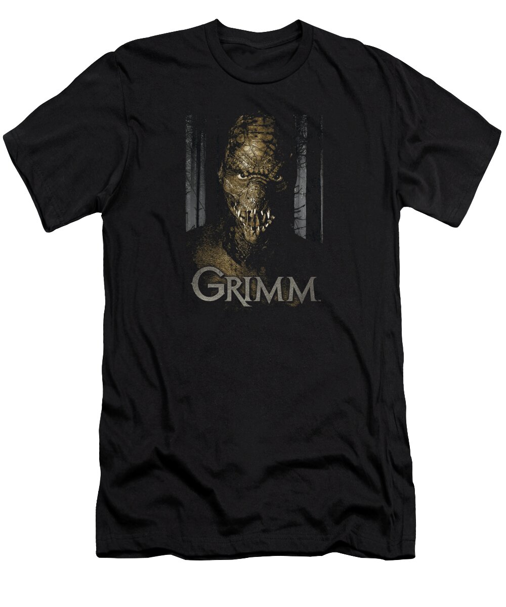 Grimm T-Shirt featuring the digital art Grimm #1 by Melina Aberg