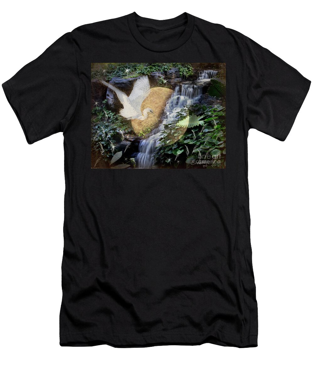 Sharaabel T-Shirt featuring the photograph Harmony in Nature #2 by Shara Abel