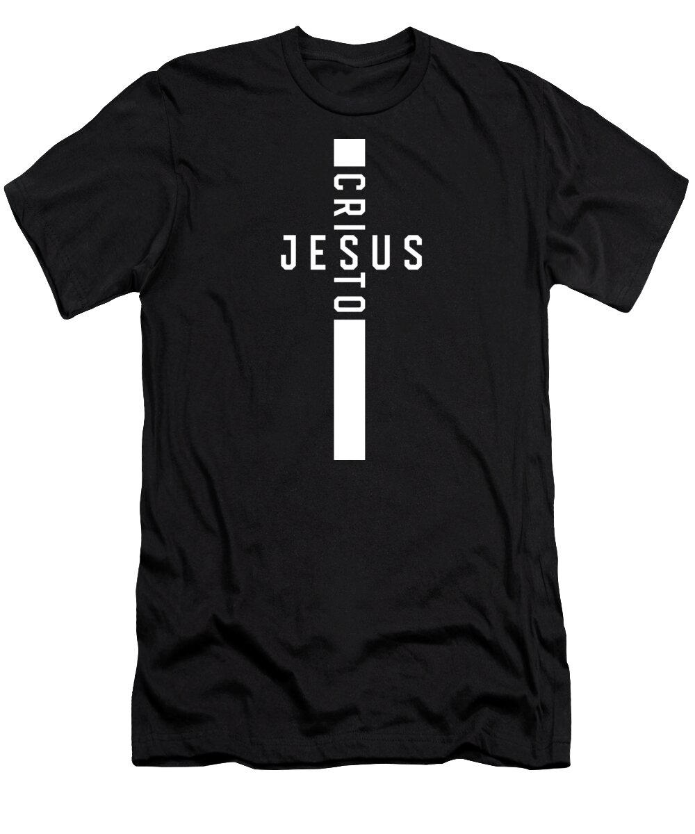 Jesus Christ T-Shirt featuring the digital art Jesus Christ #1 by Manuel Schmucker
