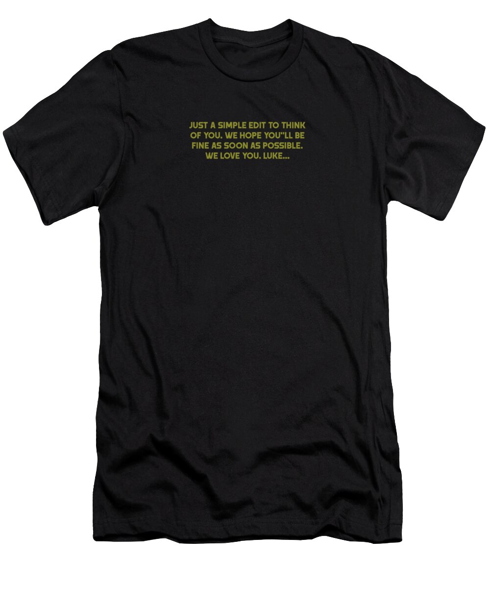   90210 T-Shirt featuring the digital art Luke Perry by Sari Widya