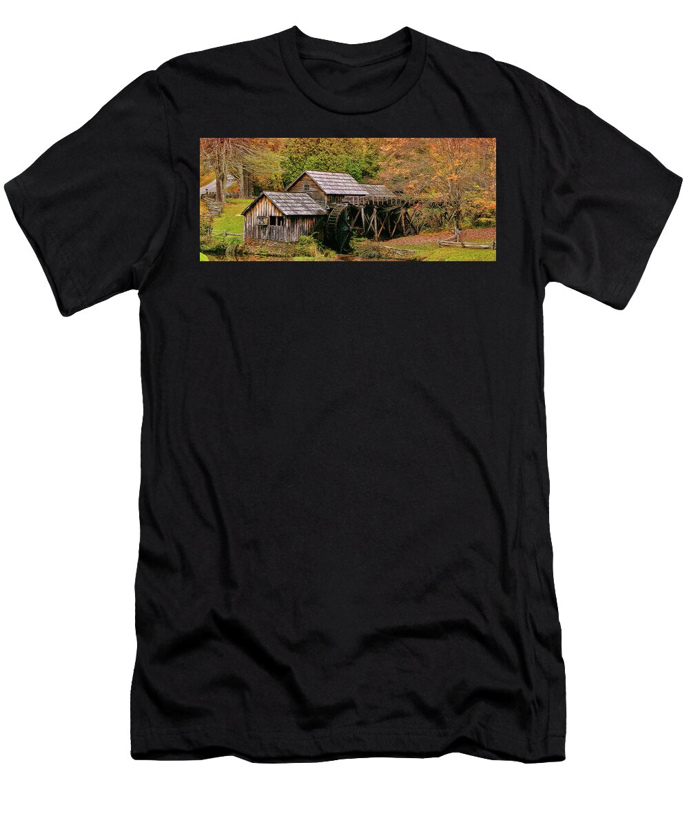 Mabry Mill T-Shirt featuring the photograph Mabry Mill #1 by Ola Allen