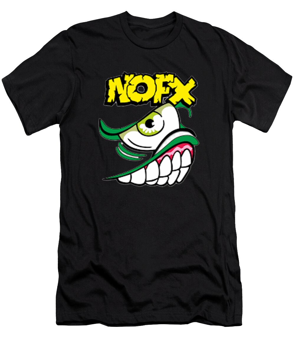 Nofx T-Shirt featuring the digital art Nofx #1 by Jung Jeha