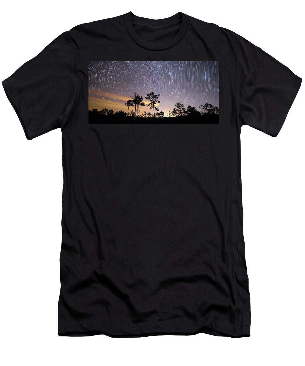 St Jamesstartreails T-Shirt featuring the photograph Pepperbush Stars by Nick Noble