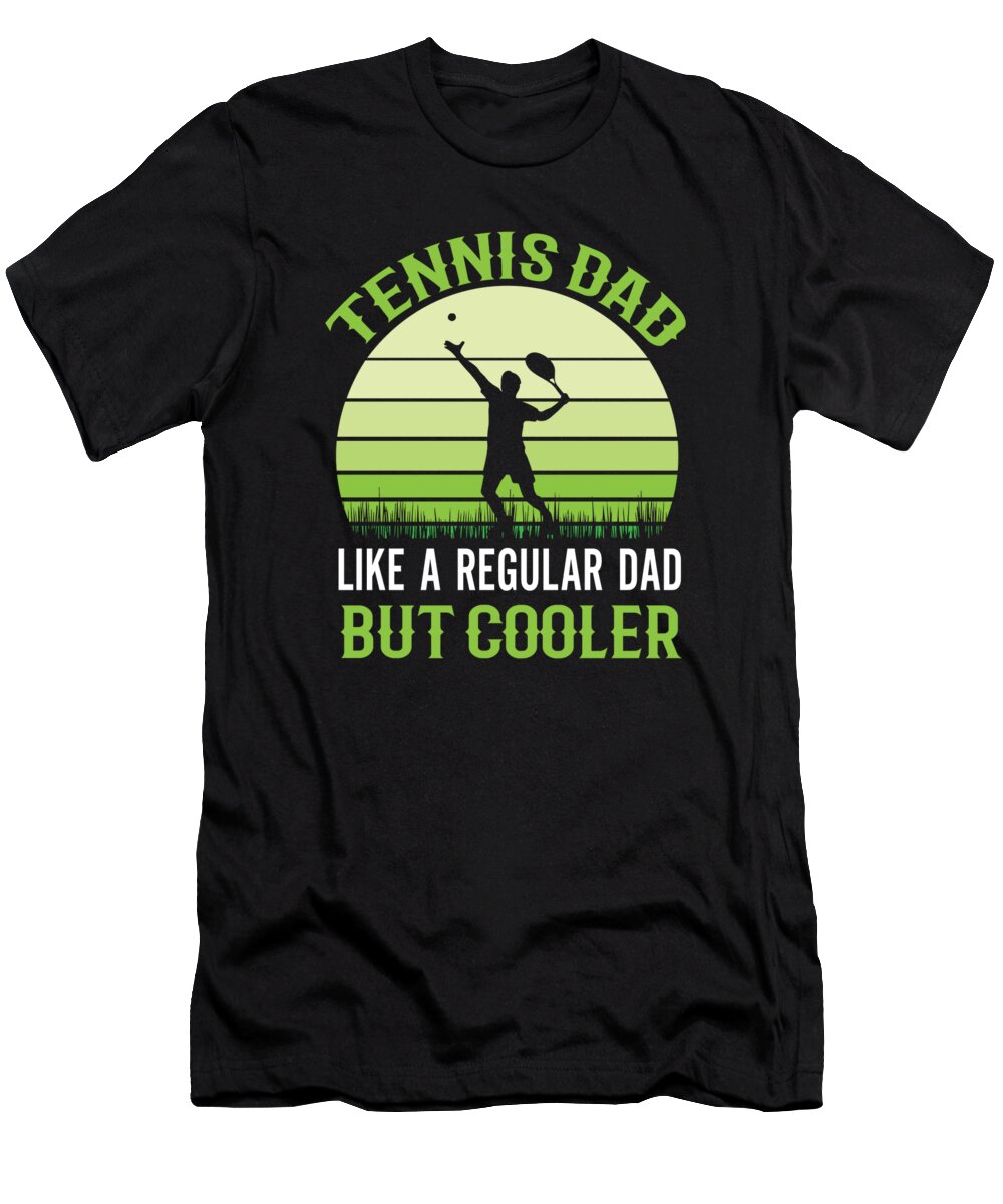 Tennis T-Shirt featuring the digital art Tennis Tennis Player #1 by RaphaelArtDesign