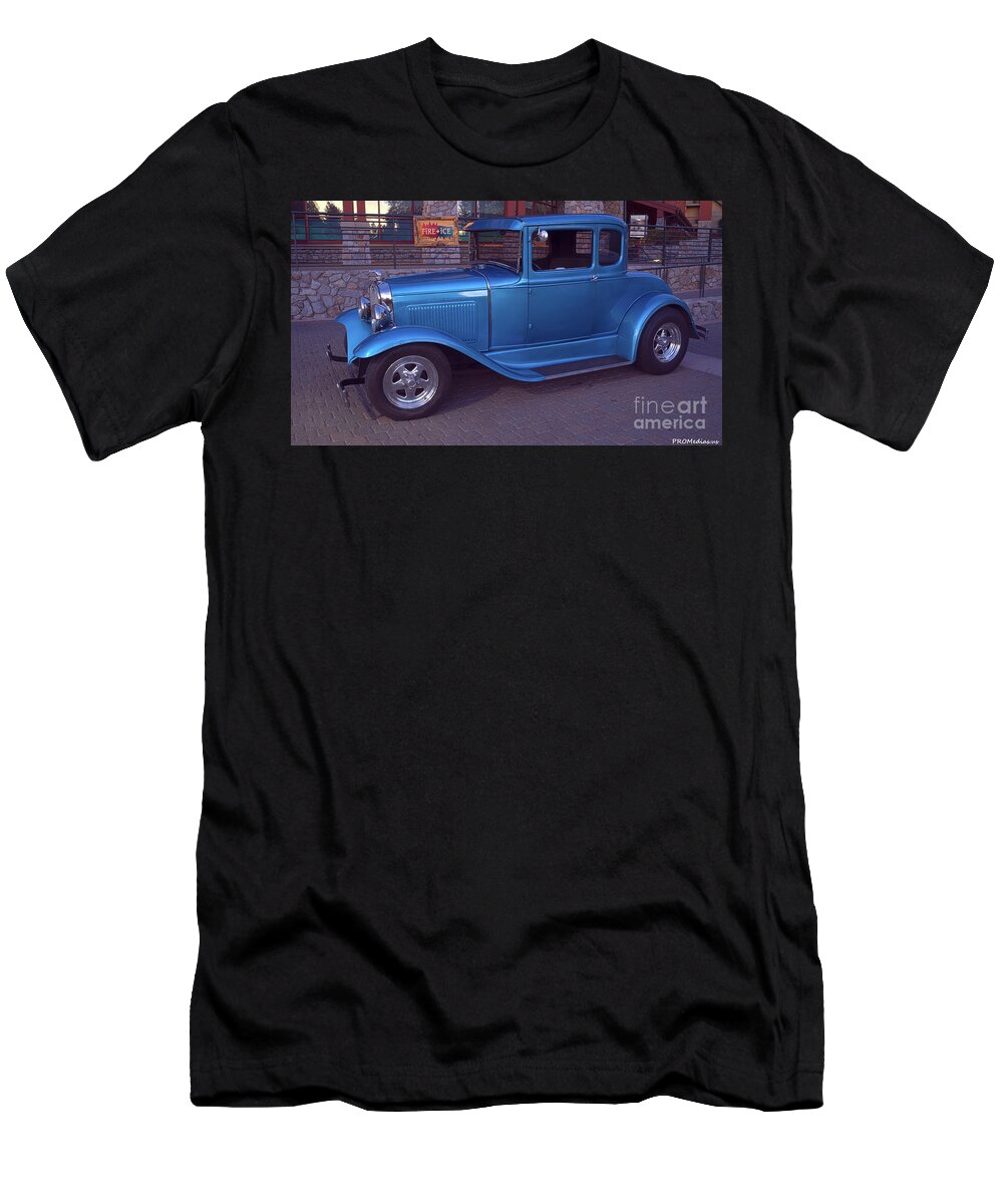 1931 Ford T-Shirt featuring the photograph 1931 Ford Model A by PROMedias US
