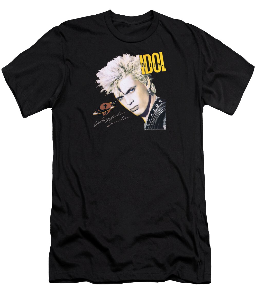 Billy T-Shirt featuring the digital art BILLY IDOL Neurotic Outsiders Chelsea #2 by Mark Dylan