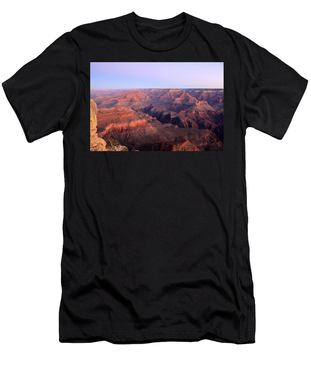 Grand Canyon National Park T-Shirt featuring the photograph Grand Canyon - Sunrise by Richard Krebs