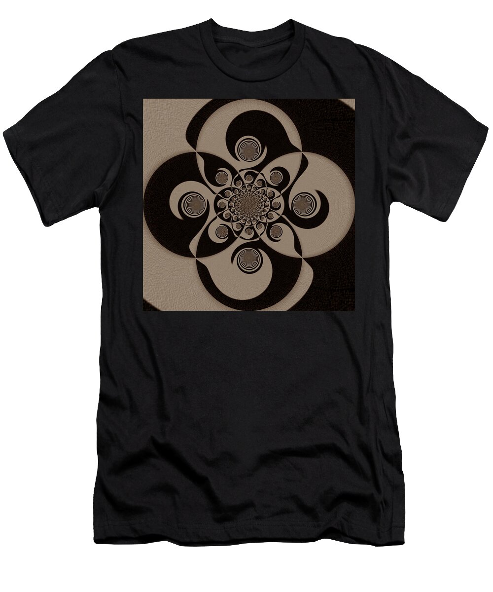 Twisted T-Shirt featuring the digital art Life Twisted 3 by Designs By L