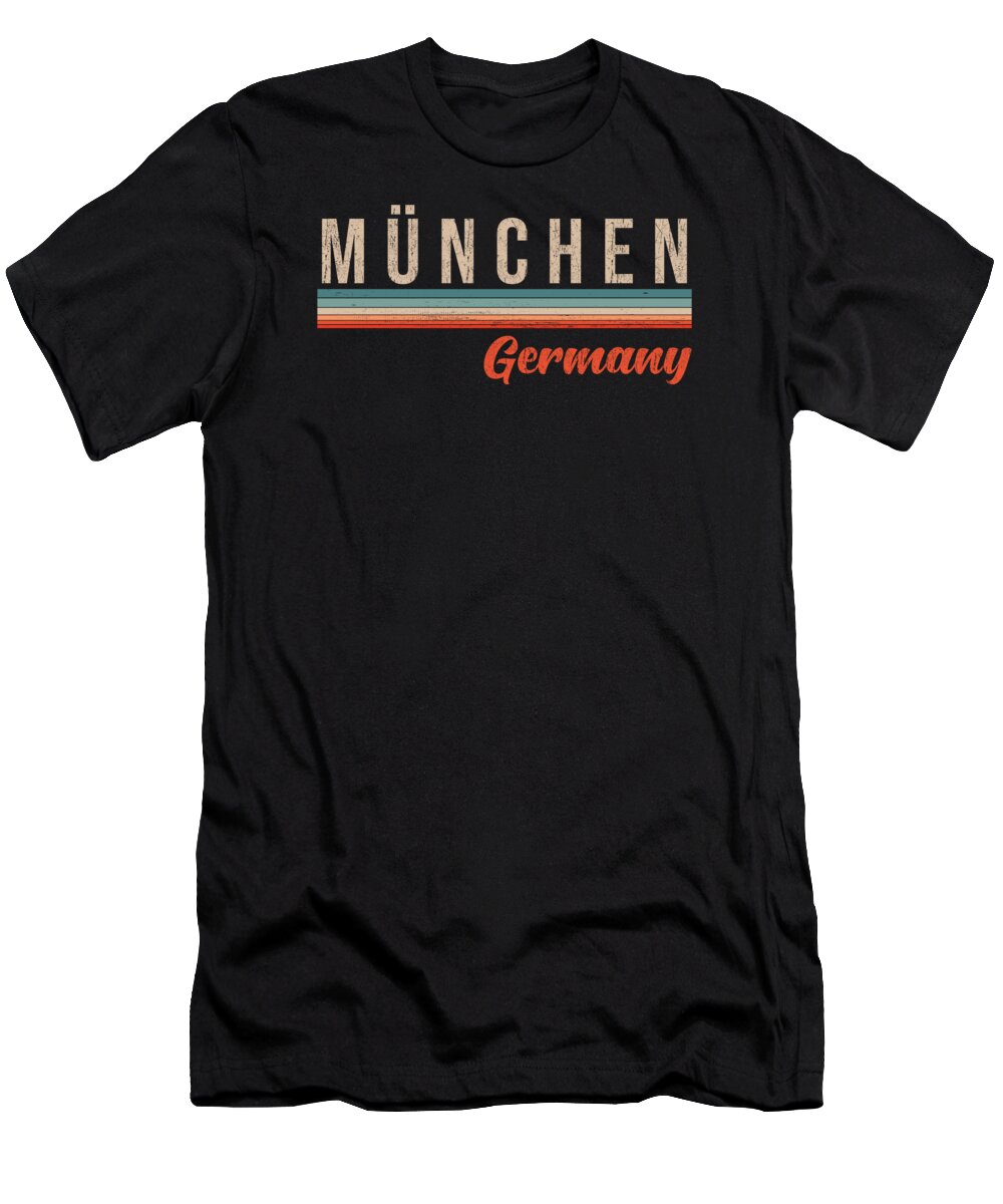 Munich T-Shirt featuring the digital art Munich #2 by Manuel Schmucker