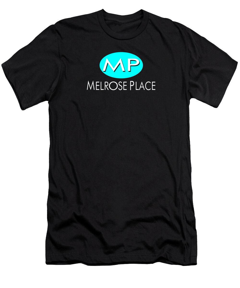 Melrose T-Shirt featuring the digital art Melrose Place #3 by Awal Sacil